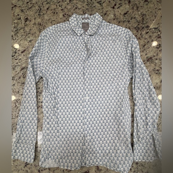 A-Frame Long Sleeve Button Down Men’s L - Picture 1 of 3